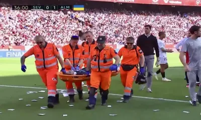 بونو يتعرض لإصابة خطيرة في مباراة إشبيلية وألميريا