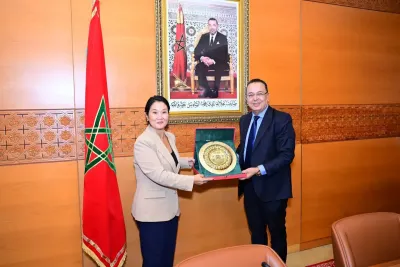 نائب رئيس مجلس المستشارين يجري مباحثات مع رئيسة حزب "القوة الشعبية'' بالبيرو