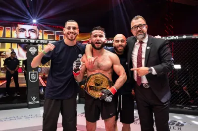 المغربي كزافيي علاوي يحافظ على لقبه بطلا للنسخة العربية الـ 68 من بطولة "محاربي الإمارات"