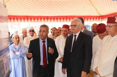 العيون: السيد بركة يتفقد مشاريع طرقية على مستوى جهة العيون الساقية الحمراء