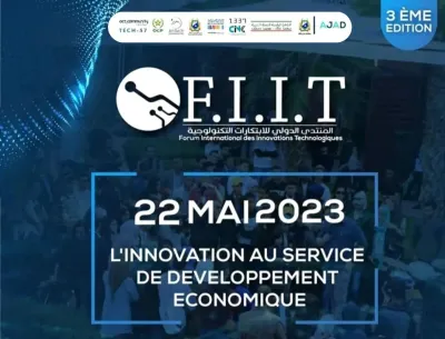 المنتدى الدولي للابتكارات التكنولوجية FIIT3.0 في 22 ماي بخريبكة