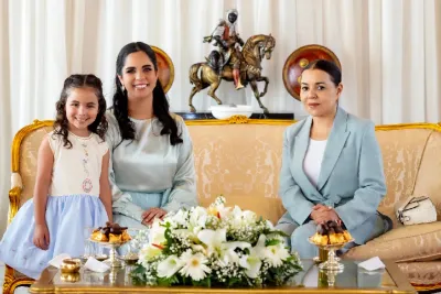 صاحبة السمو الملكي الأميرة للا أسماء والسيدة الأولى لجمهورية السلفادور تزوران مقر مؤسسة للا أسماء