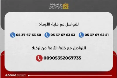 وزارة الخارجية تحدث خلية أزمة لتتبع سلامة المواطنين المغاربة بتركيا