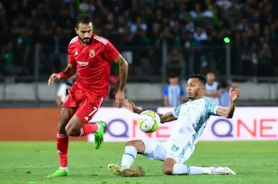 الرجاء الرياضي يتعادل مع الأهلي و يخرج من دوري أبطال أفريقيا