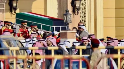 تشييع جثمان أمير الكويت الراحل الشيخ نواف الأحمد الجابر الصباح
