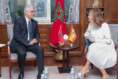 تعزيز التعاون في مجال الماء والبنيات التحتية محور مباحثات السيد نزار بركة ونظيرته الإسبانية