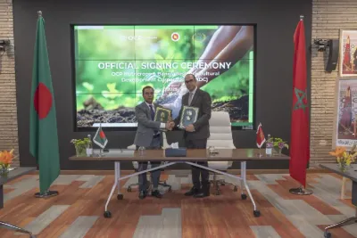 "OCP Nutricrops" توقع اتفاقية مع مؤسسة التنمية الفلاحية ببنغلاديش لتزويدها بـ 1.1 مليون طن من الأسمدة بدون يوريا ما بين 2025 و2026