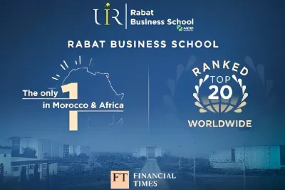 الجامعة الدولية للرباط.. مدرسة الرباط لإدارة الأعمال تدخل قائمة أفضل 20 جامعة في العالم ضمن تصنيف "فاينانشال تايمز" لسنة 2025