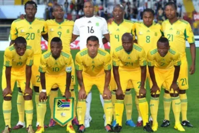 وصول منتخب جنوب إفريقيا إلى المغرب