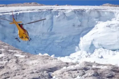إيطاليا : ارتفاع حصيلة ضحايا الانهيار الجليدي في جبال الألب إلى 11 قتيلا