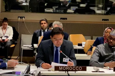 بوريطة يجري مباحثات بنيويورك مع رئيس مفوضية الاتحاد الإفريقي