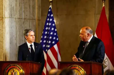 مباحثات مصرية أمريكية حول تطورات الوضع في منطقة الشرق الاوسط