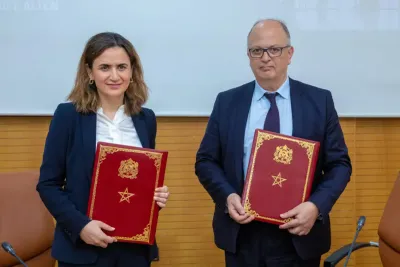 السيدة غيثة مزور توقع مذكرة تفاهم مع رئيس مجموعة ALTEN