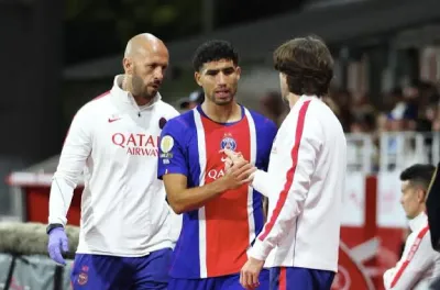 الدوري الفرنسي.. حكيمي يستأنف تداريبه بشكل فردي بعد الإصابة (النادي)