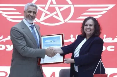 معرض مراكش الدولي للطيران: توقيع اتفاقية شراكة بين الخطوط الملكية المغربية وشركة بوينغ
