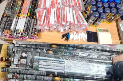 أمن طنجة يوقف 3 أشخاص بتهمة حيازة وترويج المخدرات والشهب النارية المهربة