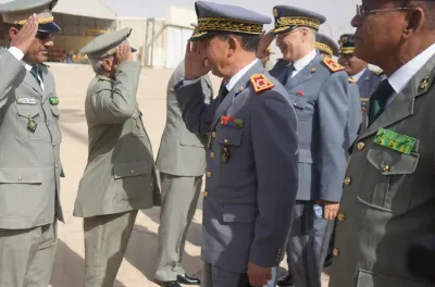 وفد يقوده المفتش العام للقوات المسلحة الملكية يقوم بزيارة عمل لموريتانيا