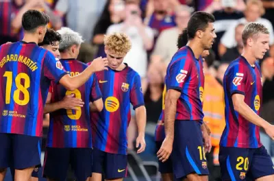 برشلونة يهزم أتلتيك بيلباو ويعتلي صدارة الدوري الإسباني