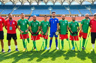 مراكش: المنتخب الوطني لكرة القدم للمبتورين يخوض مباراة ودية أمام نظيره البولندي