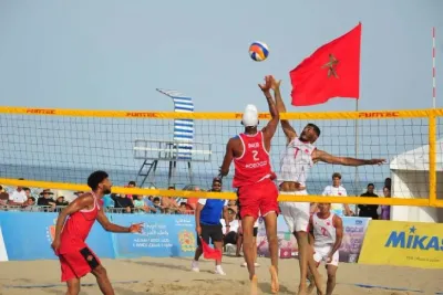 الكرة الطائرة الشاطئية .. المنتخب المغربي يتوج بلقب البطولة العربية الحادية والثلاثين