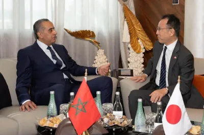 السيد حموشي يستقبل السفير المفوض فوق العادة لليابان المعتمد بالرباط