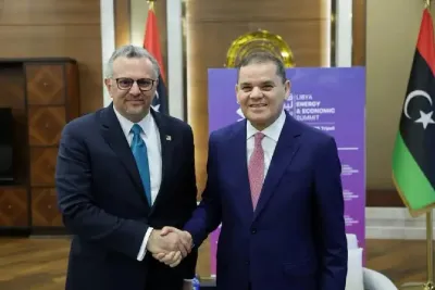 مسعد بولس يبحث مع رئيس حكومة الوحدة الوطنية الليبية جهود توحيد ليبيا