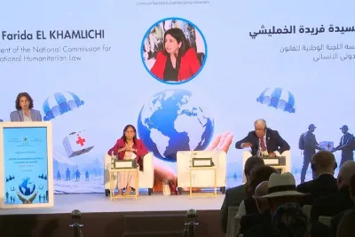 المغرب، بقيادة جلالة الملك، يضع العمل الإنساني في صلب أولوياته (السيدة الخمليشي)