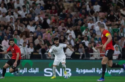 استعدادا لمنافسات كأس العالم 2026 .. المنتخب السعودي ينهزم أمام نظيره المصري برباعية نظيفة