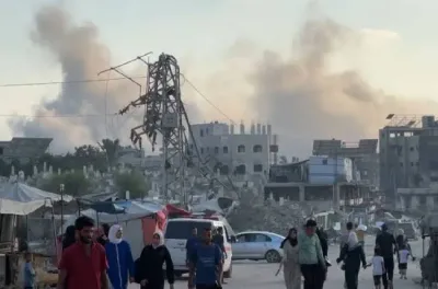 مقتل 5 فلسطينيين في قصف إسرائيلي على مدينتي غزة وخان يونس