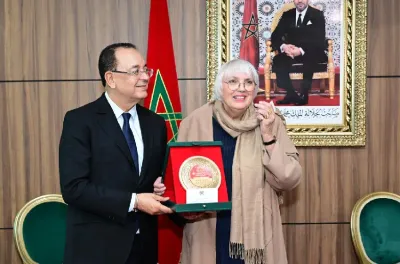 مجلس المستشارين.. السيد حداد يجري محادثات مع رئيسة مجموعة الصداقة البرلمانية الألمانية- المغاربية بالبوندستاغ