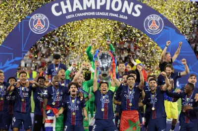 باريس سان جرمان يتوج بلقب دوري أبطال أوروبا بفوزه على أرسنال بركلات الترجيح