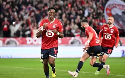 ليل يفوز على ضيفه مرسيليا ويتقدم إلى المركز الثالث