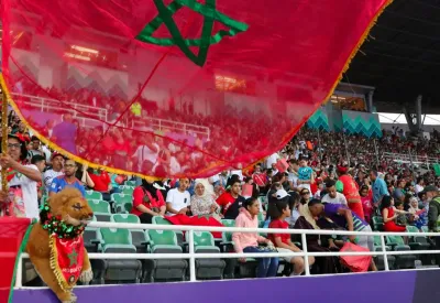 توافد منقطع النظير للجماهير المغربية على المجمع الرياضي مولاي عبد الله لمؤزارة لبؤات الاطلس