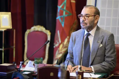 برقية تهنئة من جلالة الملك إلى الرئيس الفرنسي بمناسبة احتفال بلاده بعيدها الوطني