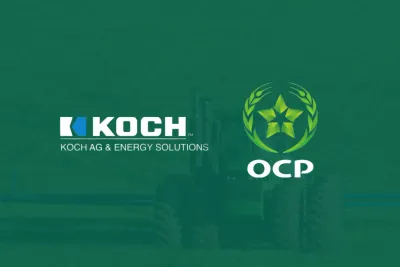 مجموعة Koch Ag الأمريكية تعتزم الحصول على 50% من المركب الصناعي للأسمدة JFC III التابع لمجموعة OCP