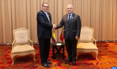 سان خوسي.. الرئيس الكولومبي يستقبل السيد عزيز أخنوش