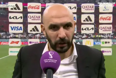 تصريح وليد الركراكي بعد مباراة المغرب كرواتيا