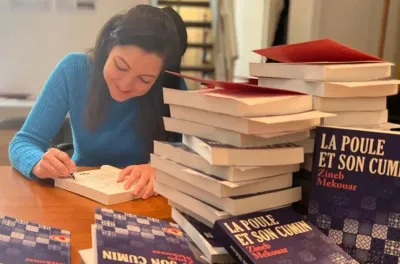 الكاتبة المغربية زينب مكوار تتوج بـ جائزة أفضل رواية للقراء والمكاتب 2024