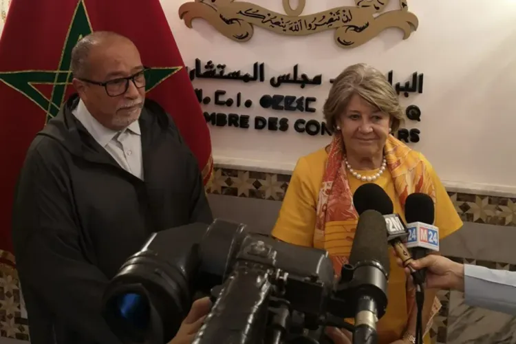 السيد أحمد اخشيشن يتباحث مع مقررة لجنة الشؤون السياسية والديمقراطية بالجمعية البرلمانية الأوروبية