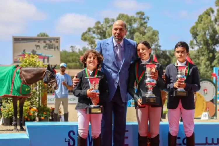 أسبوع الفرس 2025 (بطولة المغرب لأقل من 13 سنة).. الفارسة جينا الحاجي تفوز بجائزة صاحب السمو الملكي ولي العهد الأمير مولاي الحسن في القفز على الحواجز