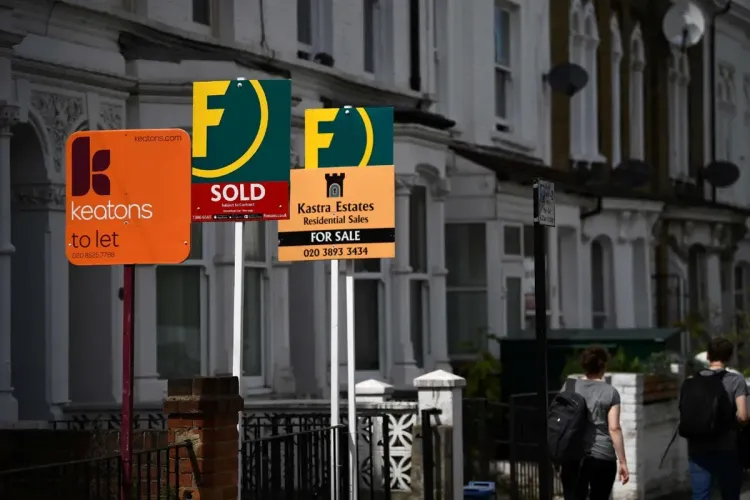 تراجع أسعار العقارات في المملكة المتحدة بوتيرة أسرع منذ 2009