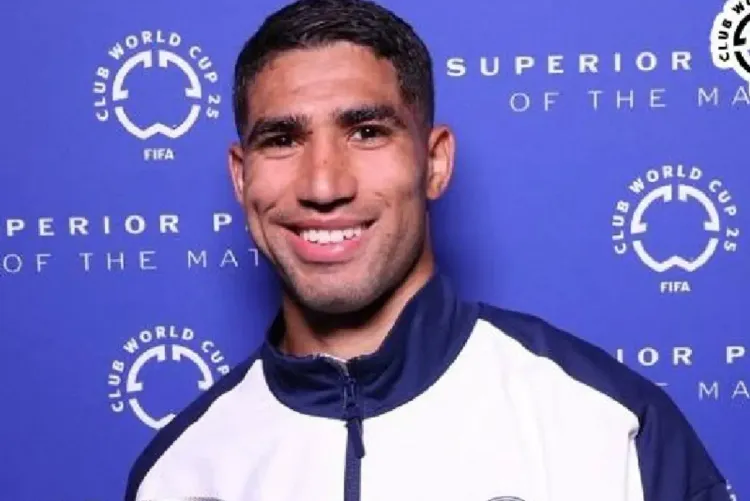 كأس العالم للأندية .. أشرف حكيمي أفضل لاعب في مباراة باريس سان جيرمان أمام سياتل ساوندرز الأمريكي