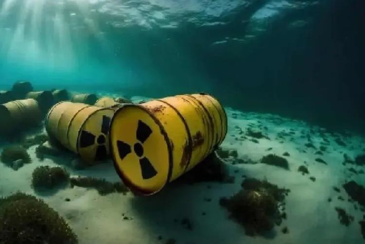 العثور على أكثر من 1000 حاوية نفايات نووية في المحيط الأطلسي