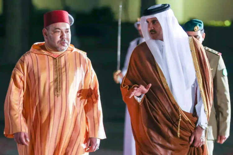 أمير قطر يعزي في ضحايا زلزال المغرب