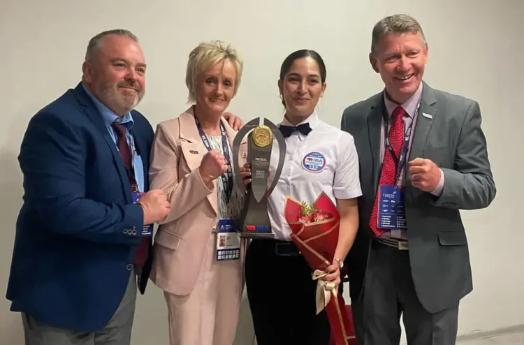 بطولة العالم للملاكمة النسائية (صربيا 2025).. المغربية أميمة سملالي تفوز بجائزة أفضل حكمة