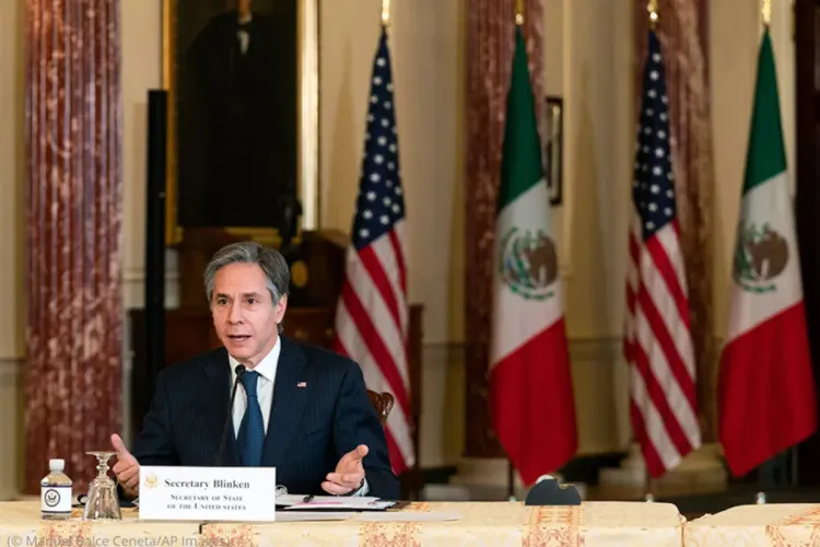 وزير الخارجية الأمريكي يقوم بزيارة إلى المكسيك