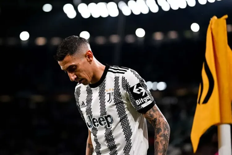 أنخل دي ماريا يغادر يوفنتوس