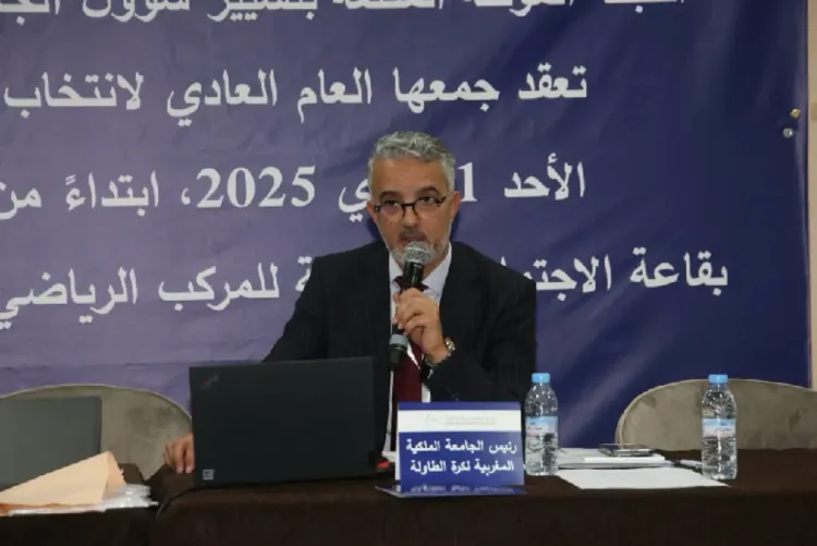 انتخاب أنس الزياتي رئيسا للجامعة الملكية المغربية لكرة الطاولة