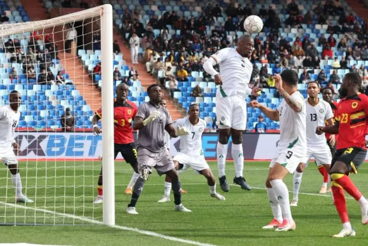 كان 2025 (الجولة الثانية/المجموعة الثانية): تعادل أنغولا وزيمبابوي بهدف لمثله