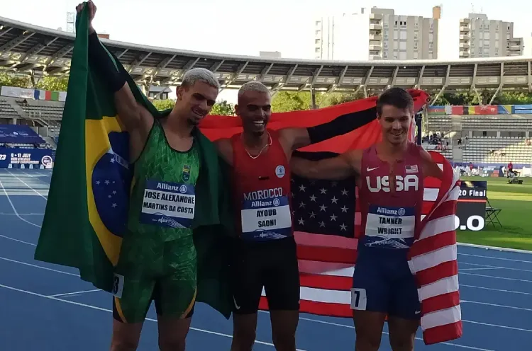 المغربي أيوب سادني يحطم الرقم القياسي العالمي لسباق 400 متر بألعاب القوى لذوي الاحتياجات الخاصة باريس 2023